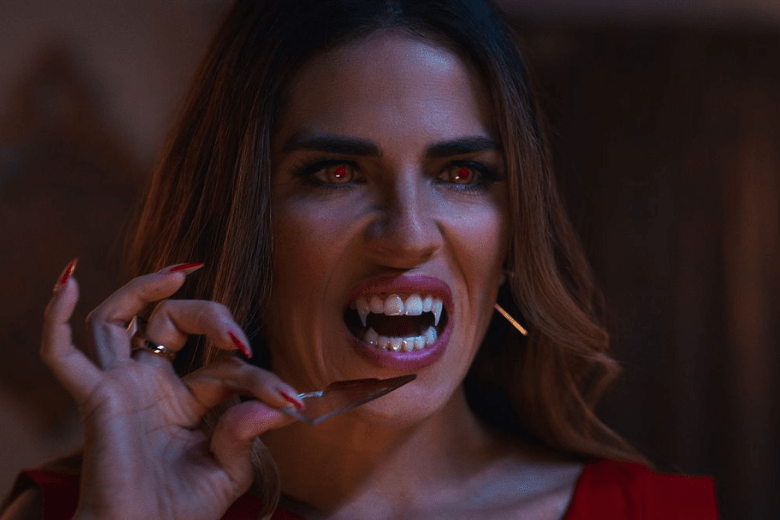 Day Shift on Netflix featuring Karla Souza as Audrey