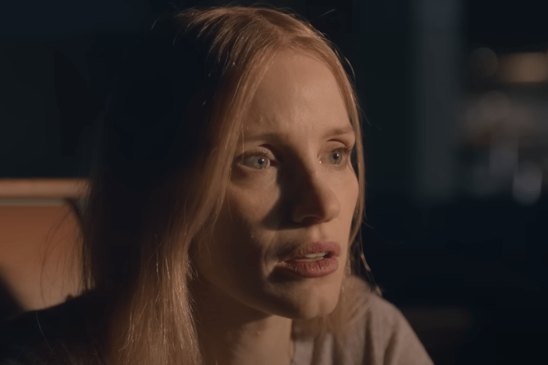 Jessica Chastain as Amy in The Good Nurse
