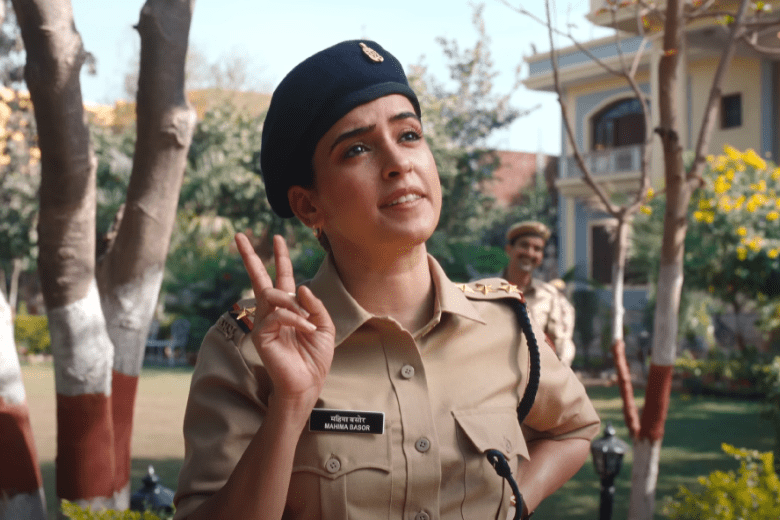 Sanya Malhotra in Kathal on Netflix