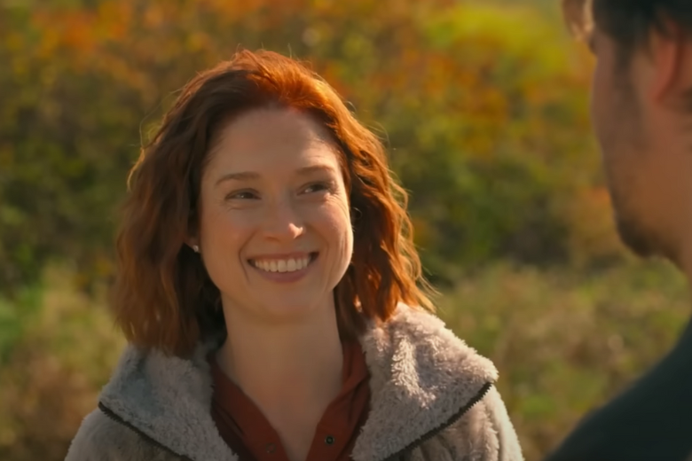 A scene from 'Happiness for Beginners' featuring Ellie Kemper